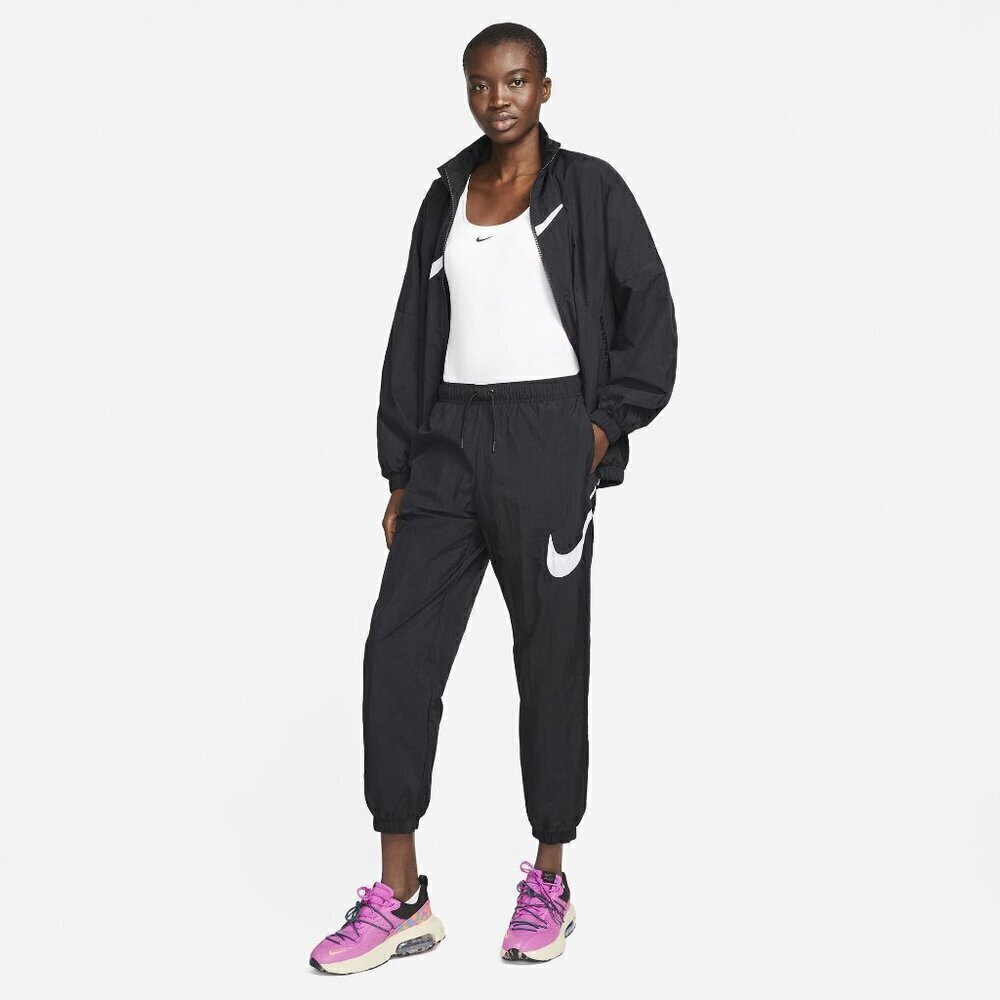 NWT Nike Essential Woven Black Windbreaker Joggers